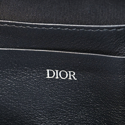 Christian Dior Oblique Pouch Navy Blue 7 of 10