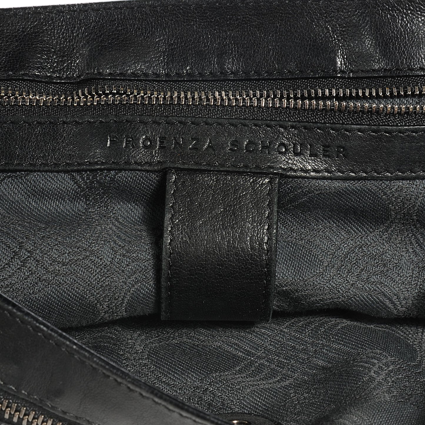 Lambskin PS1 Medium Satchel Black