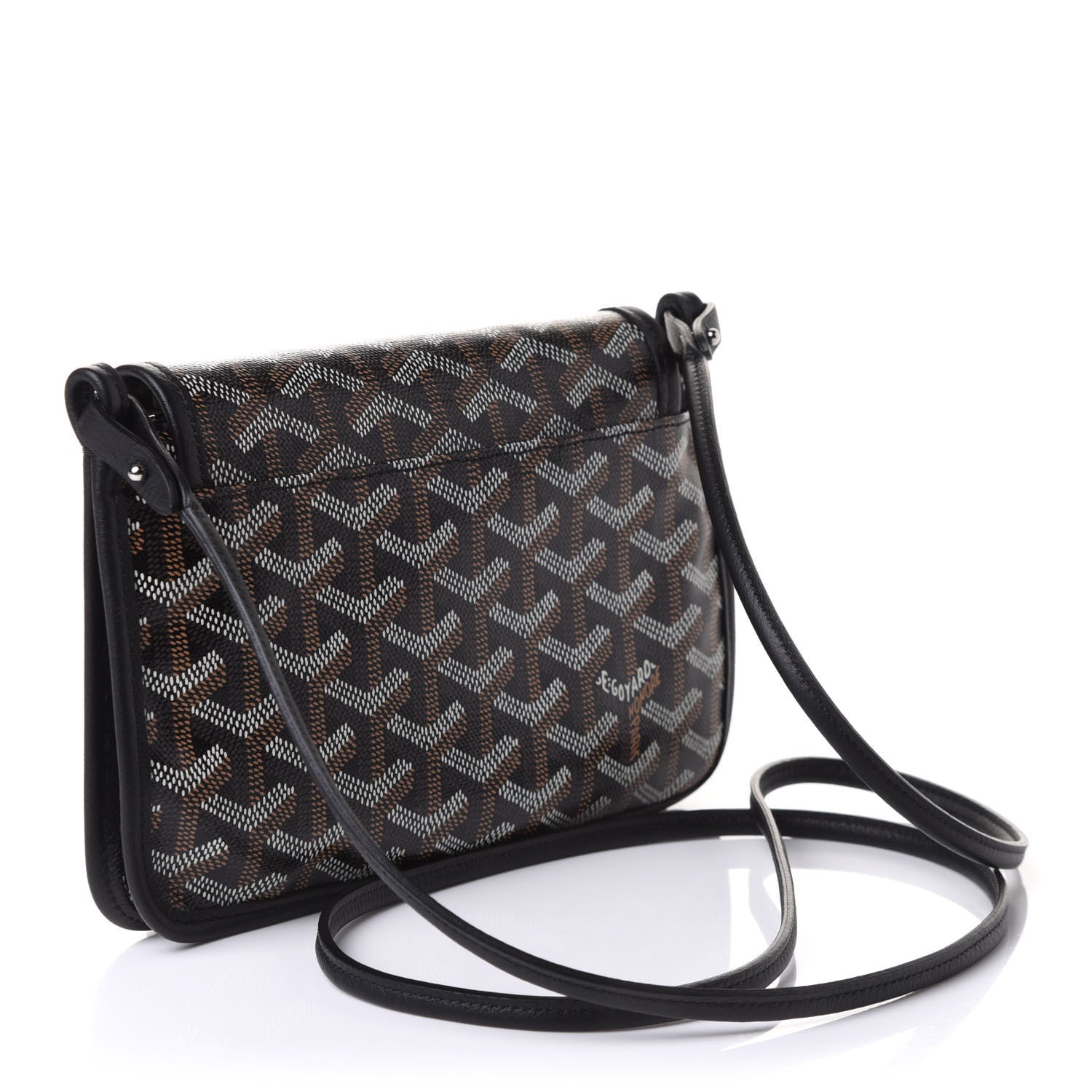 Goyard Goyardine Plumet Wallet Clutch Black 3 of 10