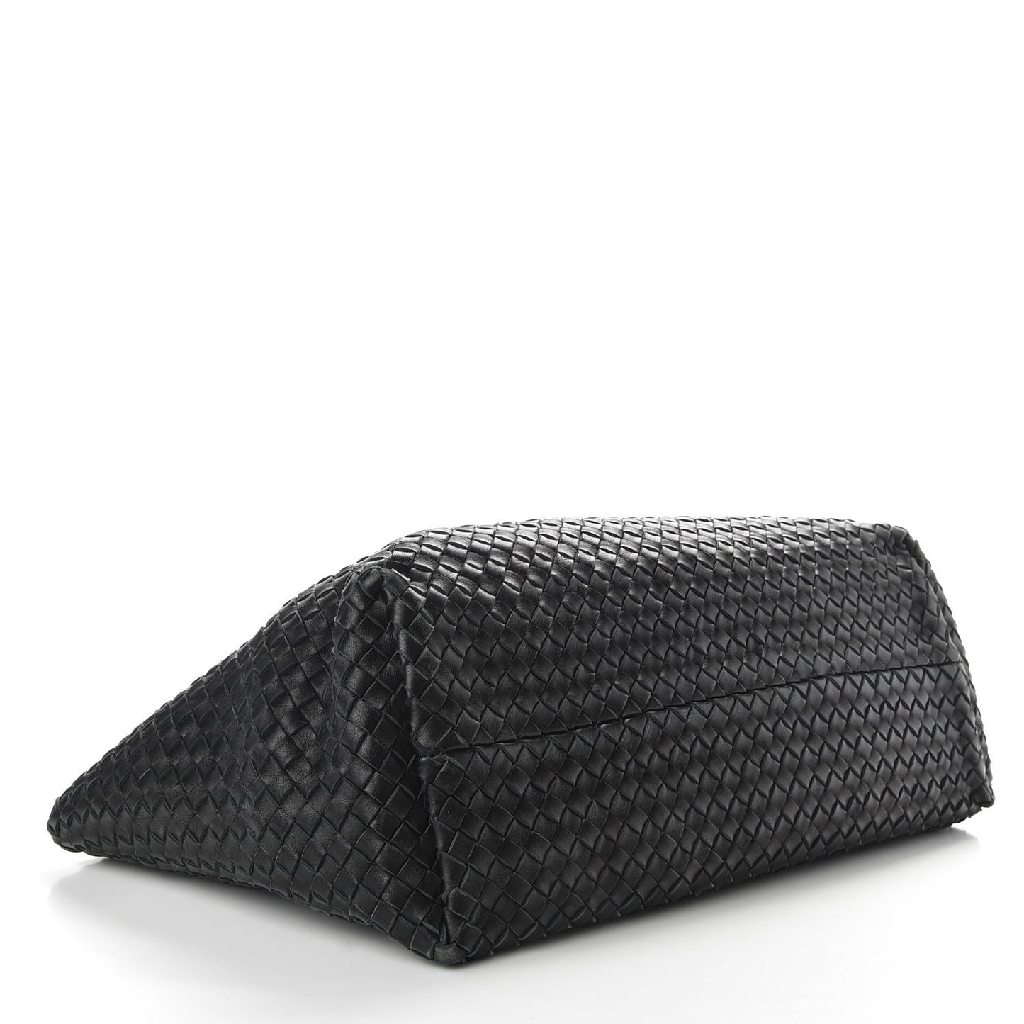Nappa Intrecciato Medium Cabat Black