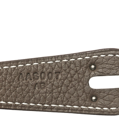 Hermes Taurillon Clemence Lindy 30 Etoupe 7 of 9