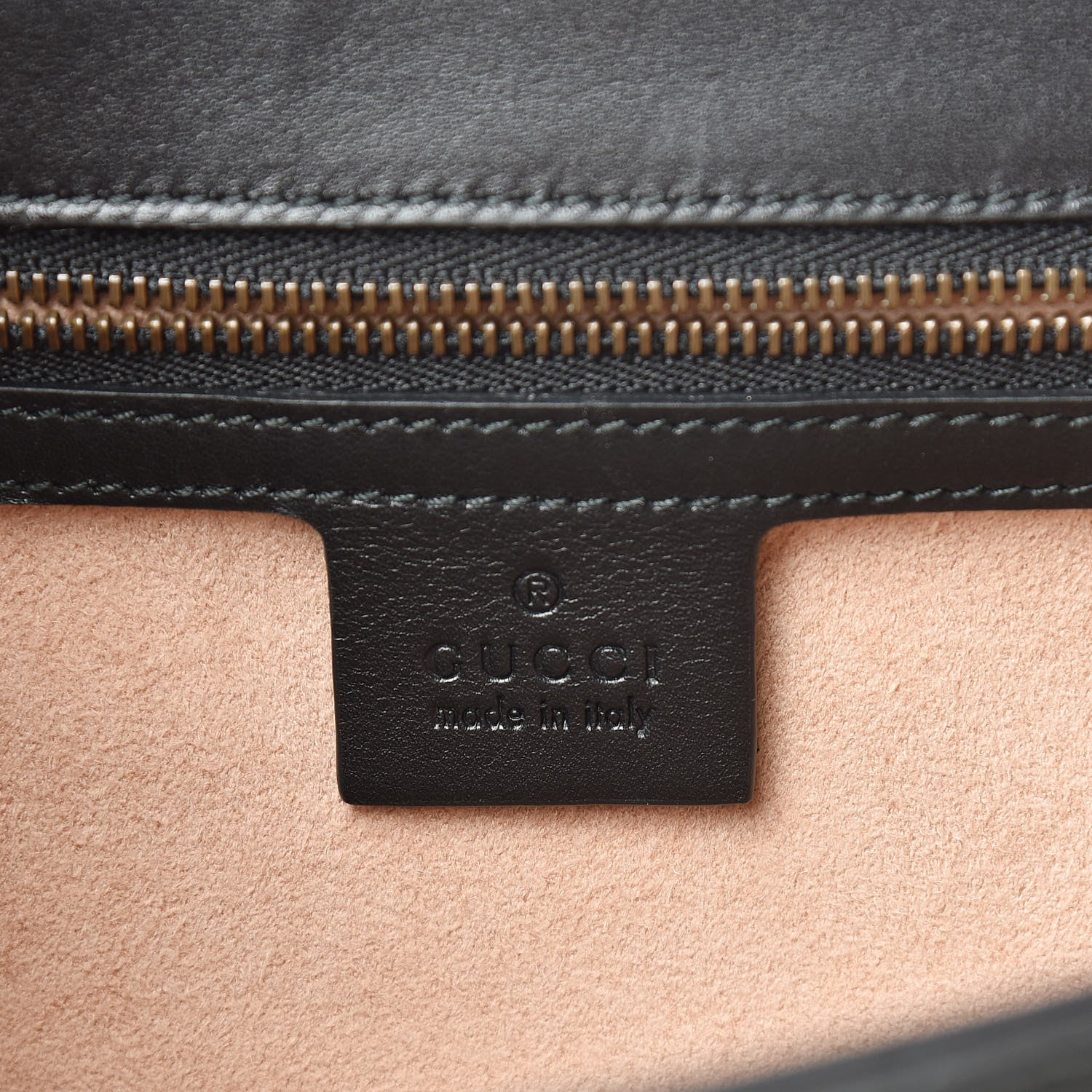 Gucci Calfskin Trapuntata Queen Margaret Clutch Mystic White Black 6 of 9