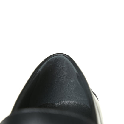 Hermes Calfskin Womens Destin Loafers 37 Black 13 of 16