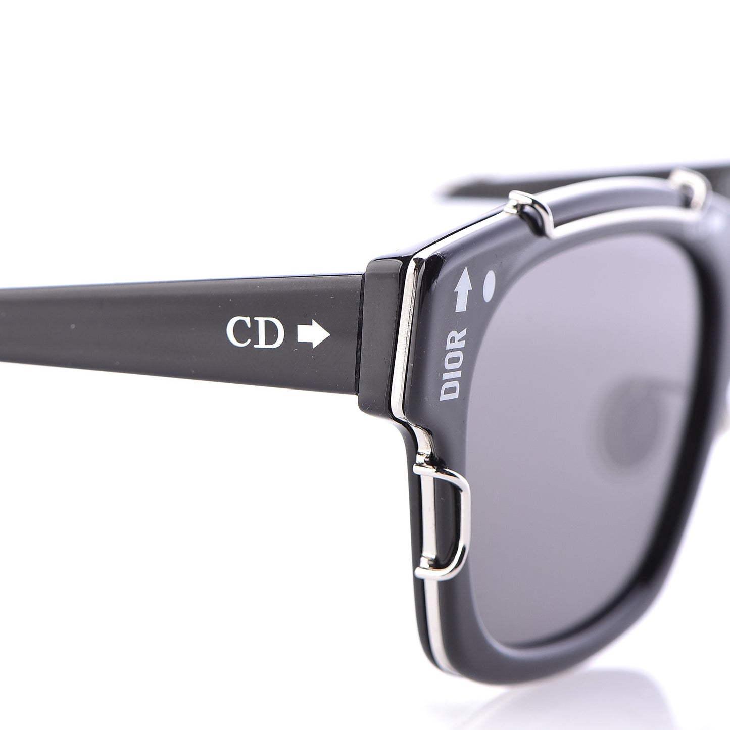 Acetate J'adior Sunglasses Black