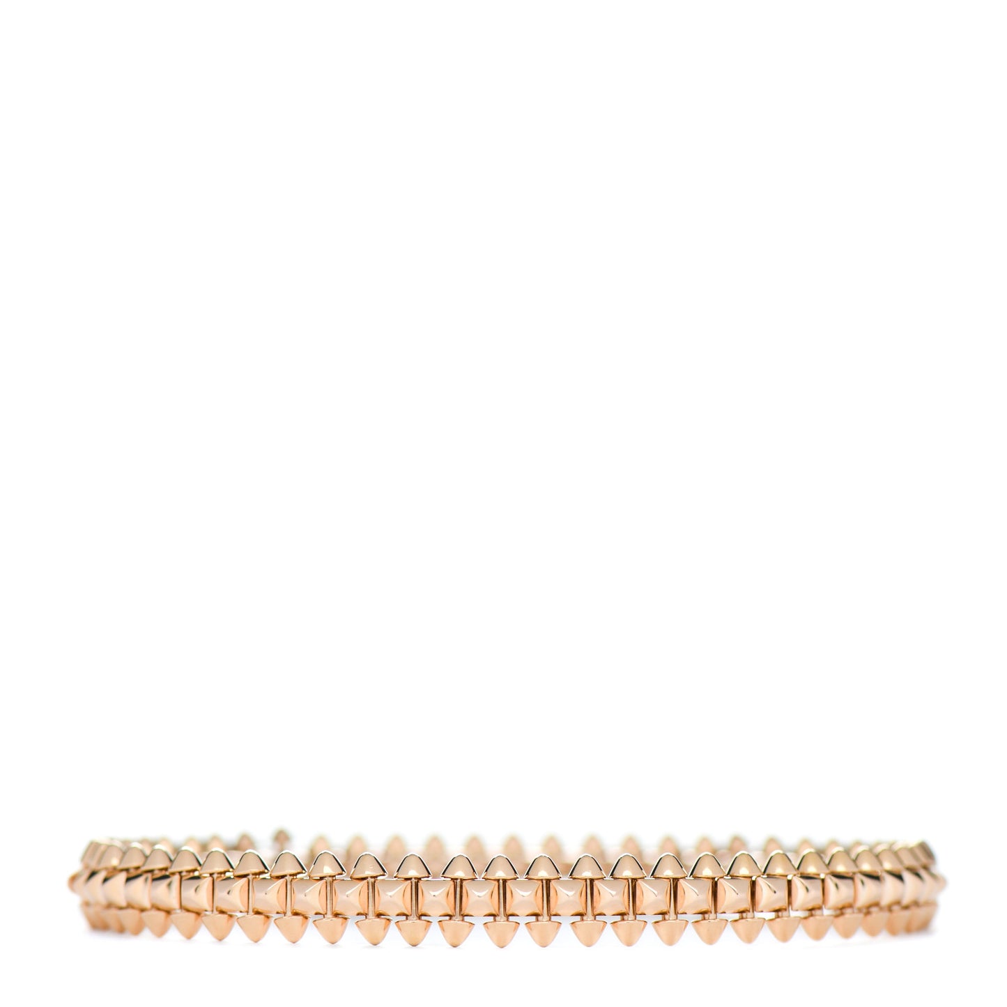 18K Pink Gold Small Clash De Cartier Bracelet 15