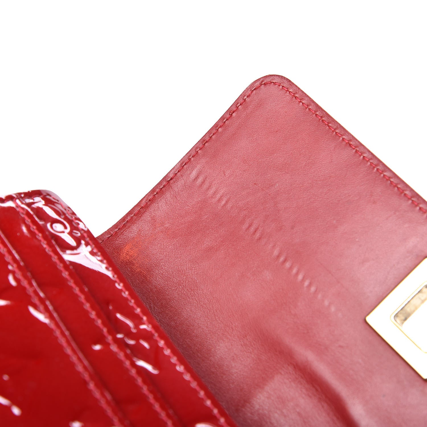 Louis Vuitton Vernis Sarah Noeud Wallet Pomme D'Amour 7 of 10