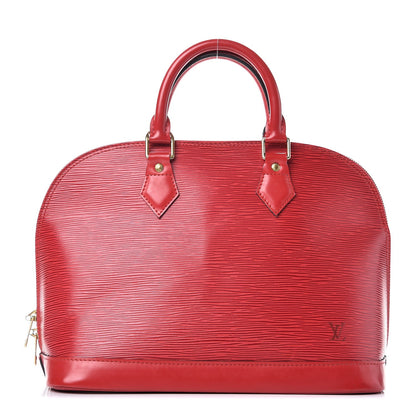 Louis Vuitton Epi Alma PM Castillan Red 1 of 9