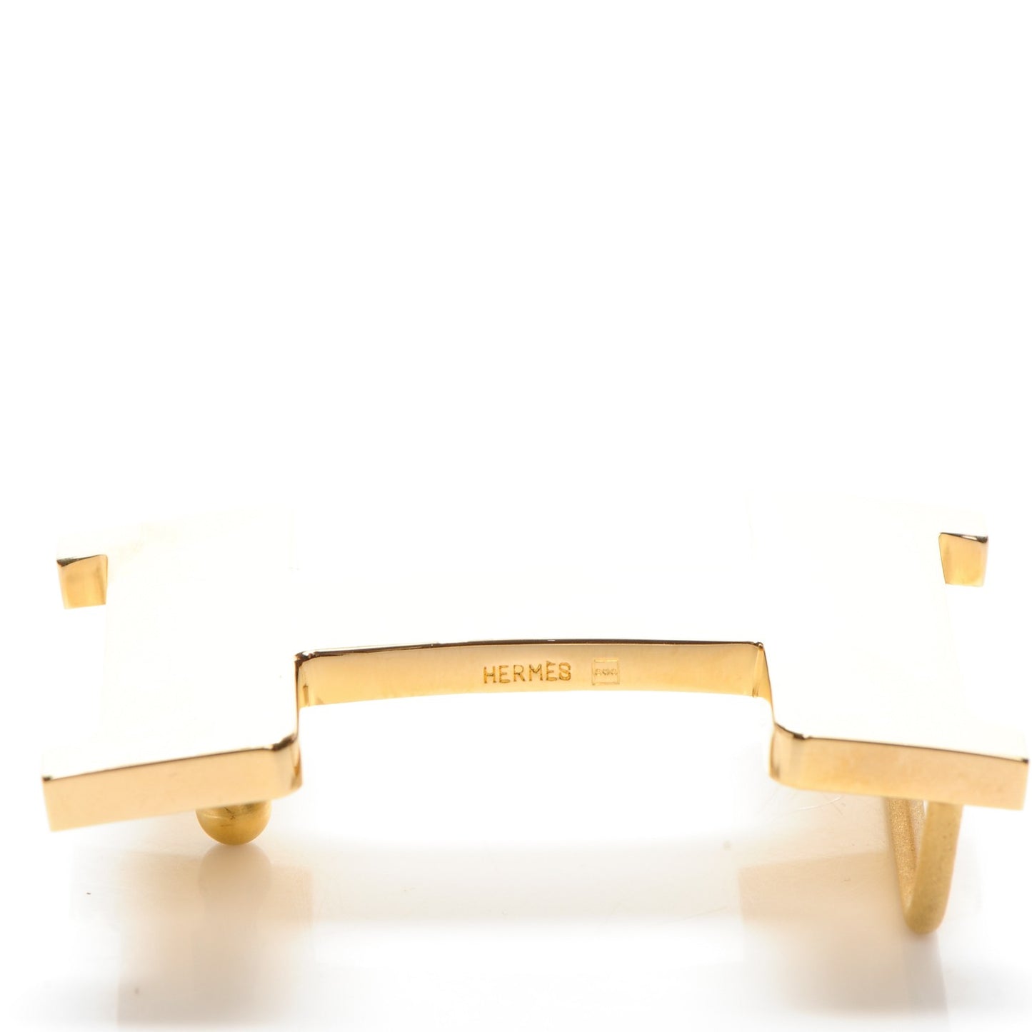 24mm Constance H Belt Buckle Gold
