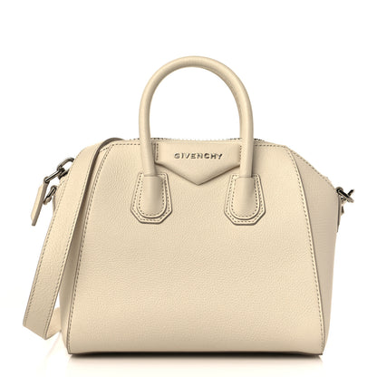 Givenchy Sugar Goatskin Mini Antigona Beige Buff 1 of 9