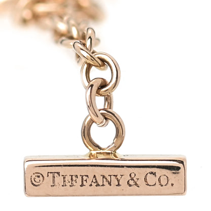 Tiffany 18K Rose Gold T Smile Bracelet 4 of 5