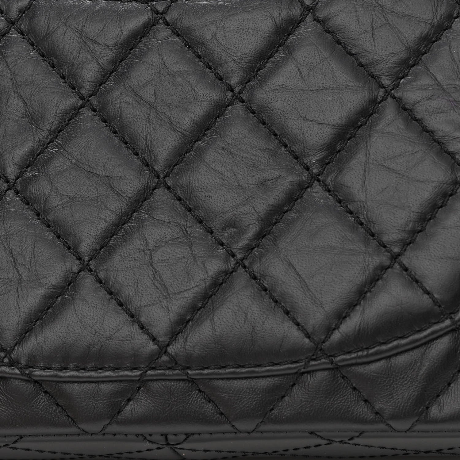 Chanel Aged Calfskin Quilted 2.55 Reissue 226 Flap Black 11 of 15