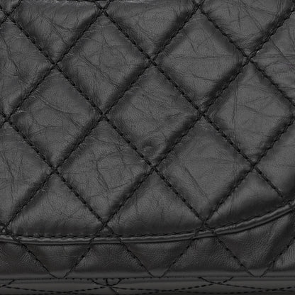 Chanel Aged Calfskin Quilted 2.55 Reissue 226 Flap Black 11 of 15