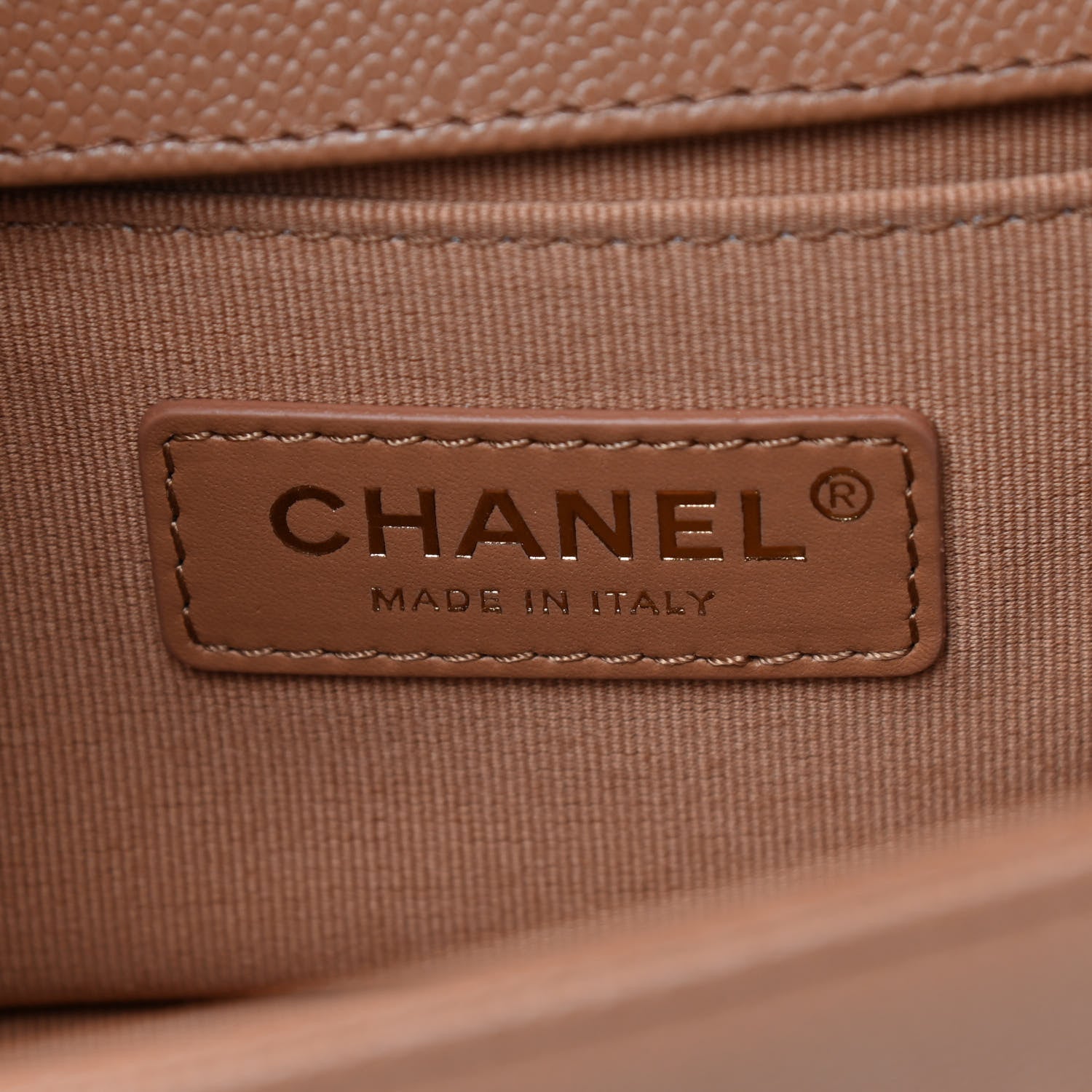 Chanel Caviar Quilted Small Boy Flap Brown 5 of 8