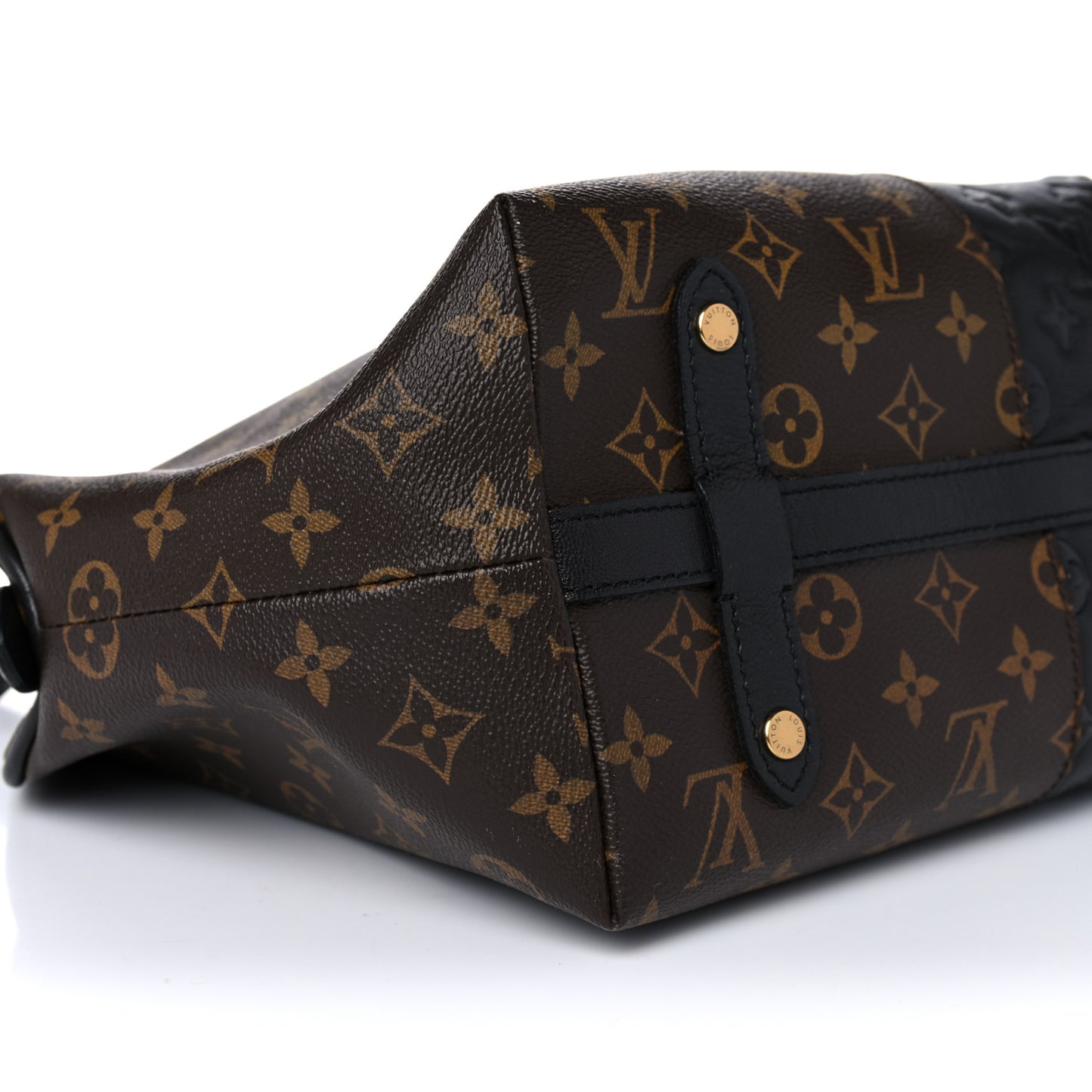 Monogram Stripes Medium Bag Marine