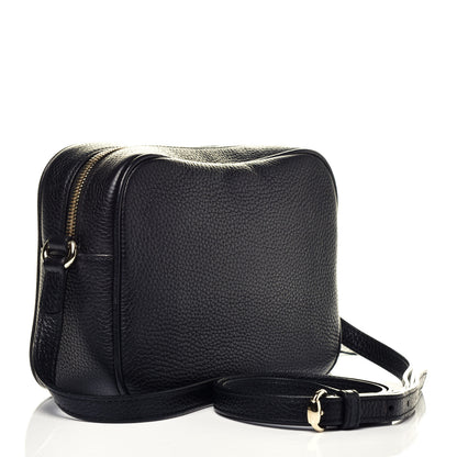 Gucci Pebbled Calfskin Small Soho Disco Bag Black 3 of 9