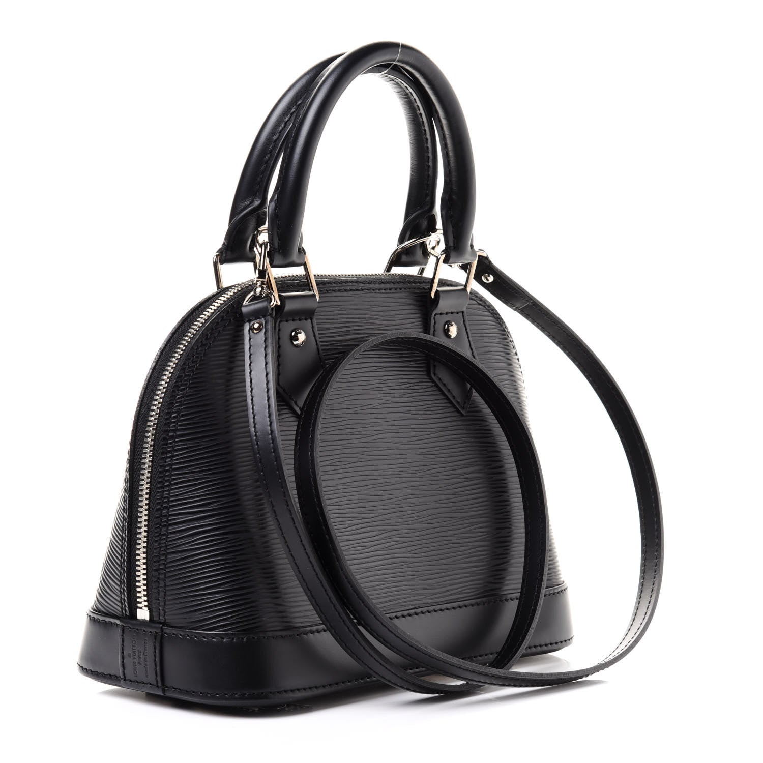 Louis Vuitton Epi Alma BB Black 3 of 12
