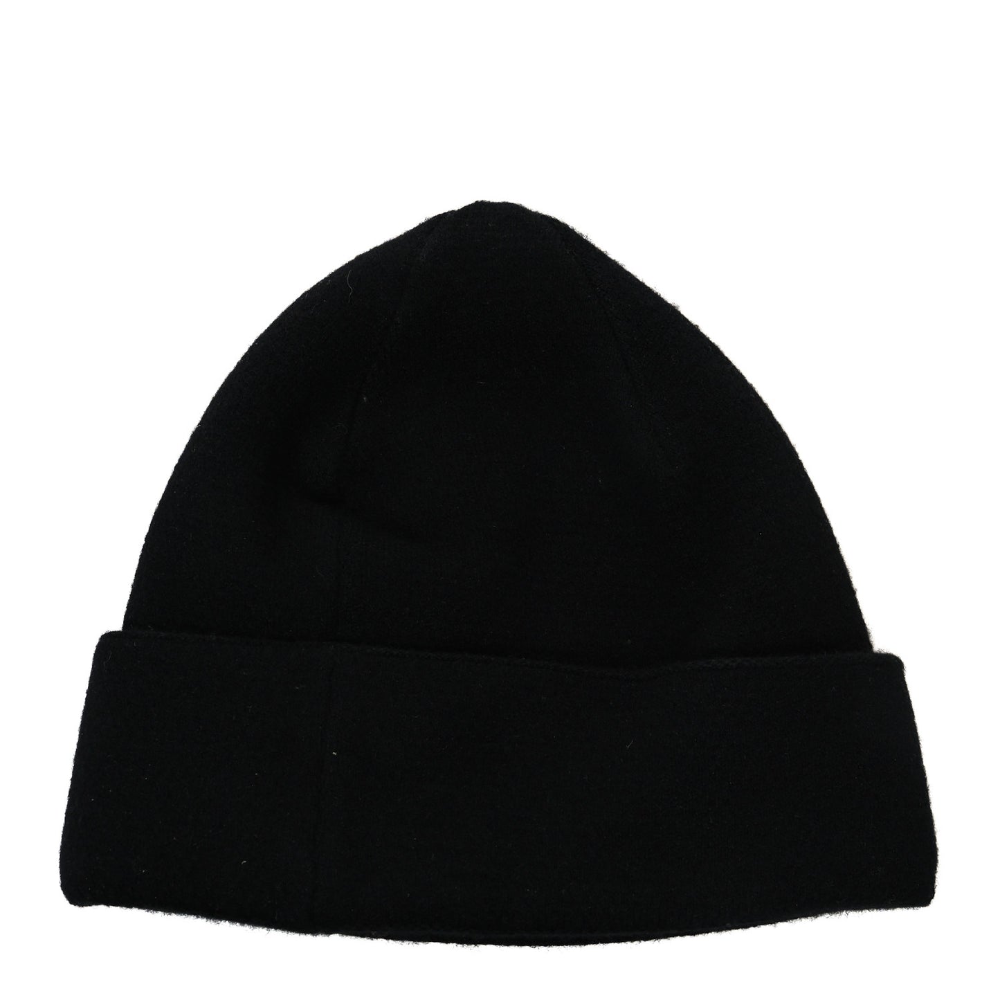 Cashmere Tweed CC Beanie Hat Black Multicolor