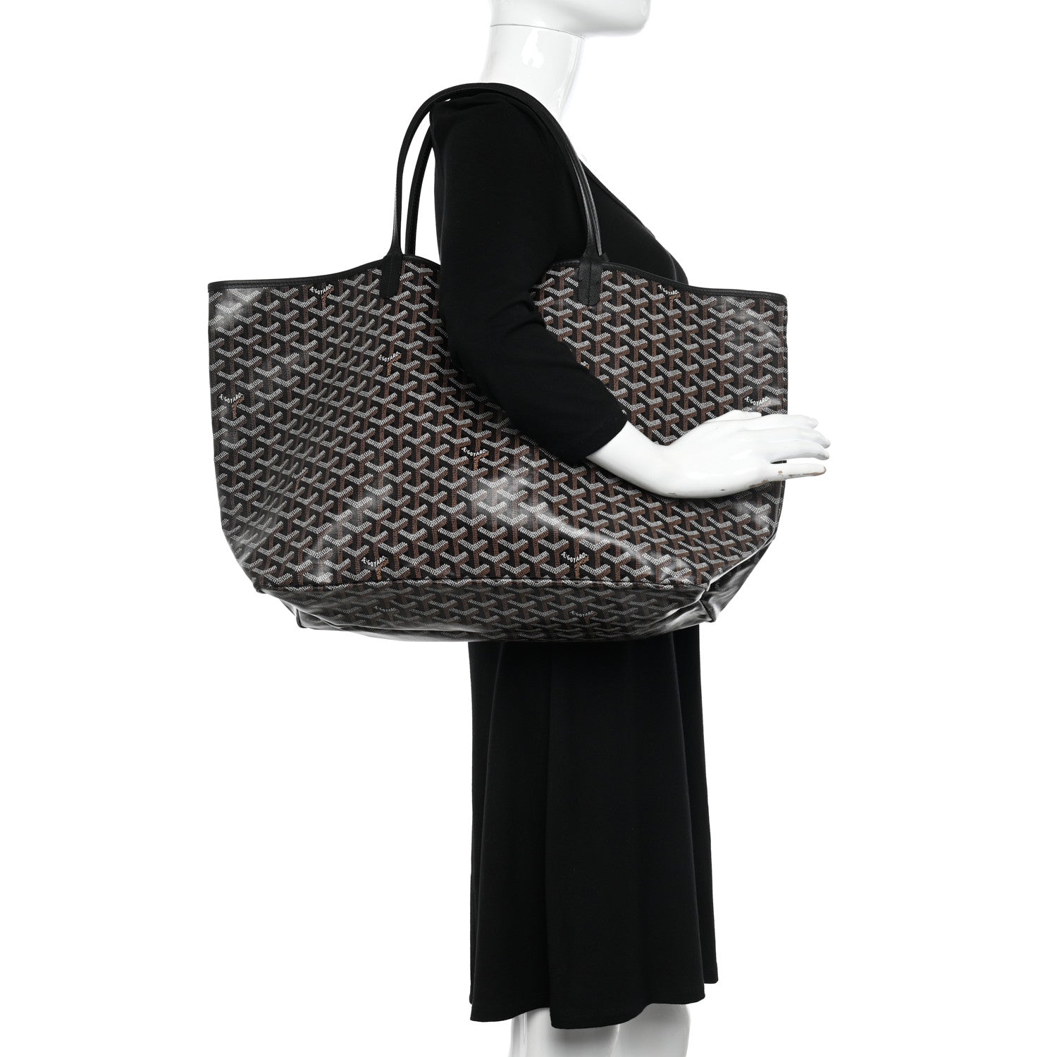 Goyard Goyardine Saint Louis GM Black 2 of 12