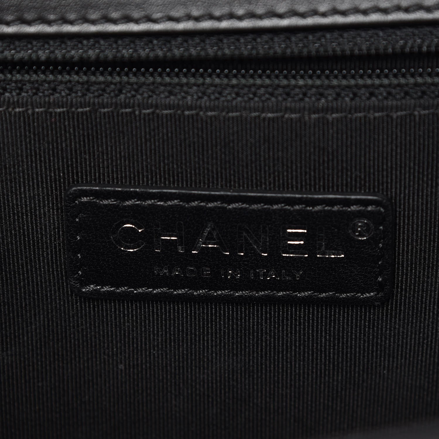 Chanel Calfskin Quilted Large Boy Flap Black 10 of 11