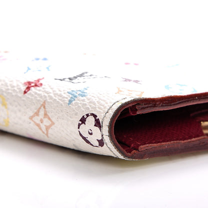 Louis Vuitton Monogram Multicolor Insolite Wallet White Figue 7 of 10