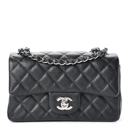 Chanel Caviar Quilted Mini Rectangular Flap Black 1 of 10