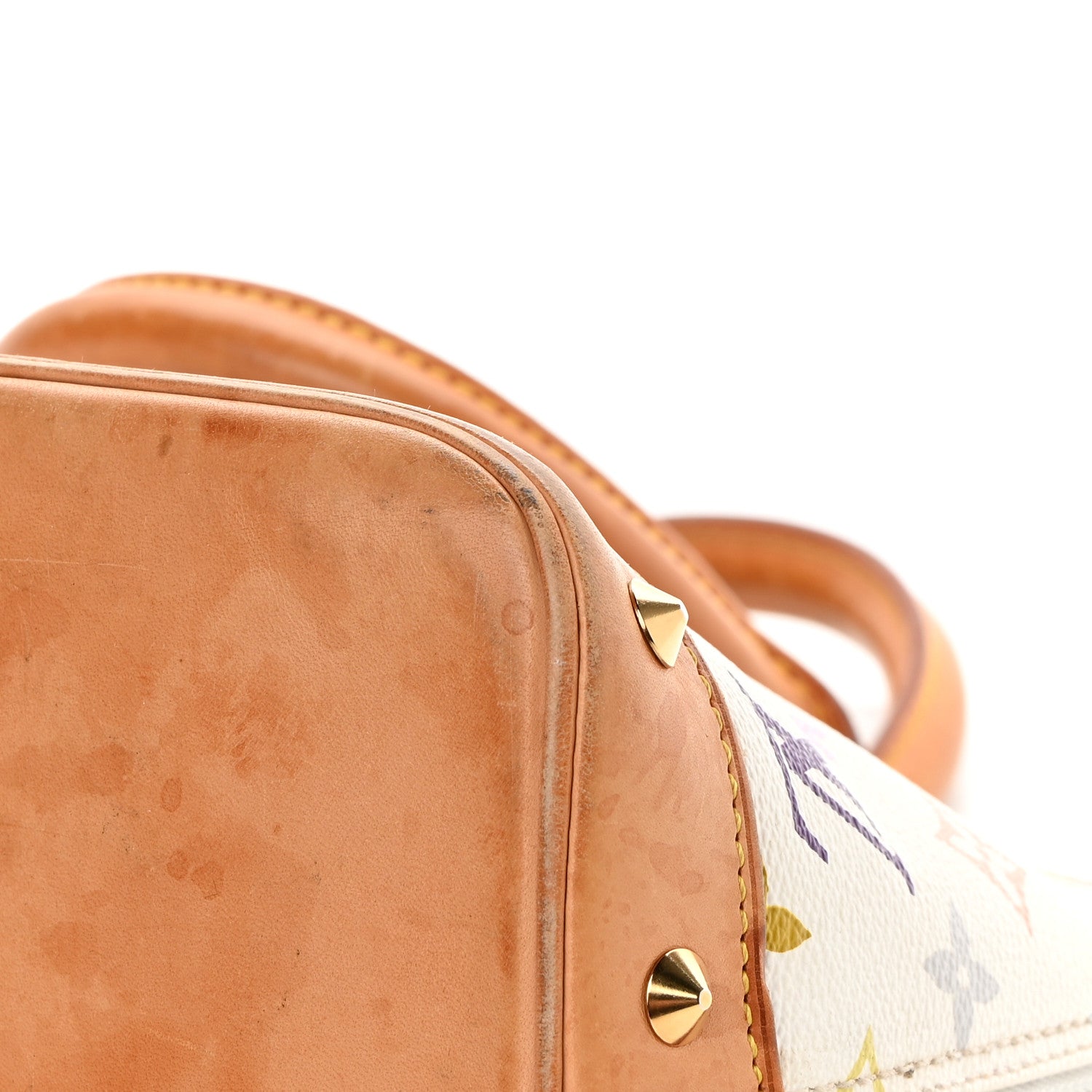 Louis Vuitton Monogram Multicolor Alma White 10 of 20
