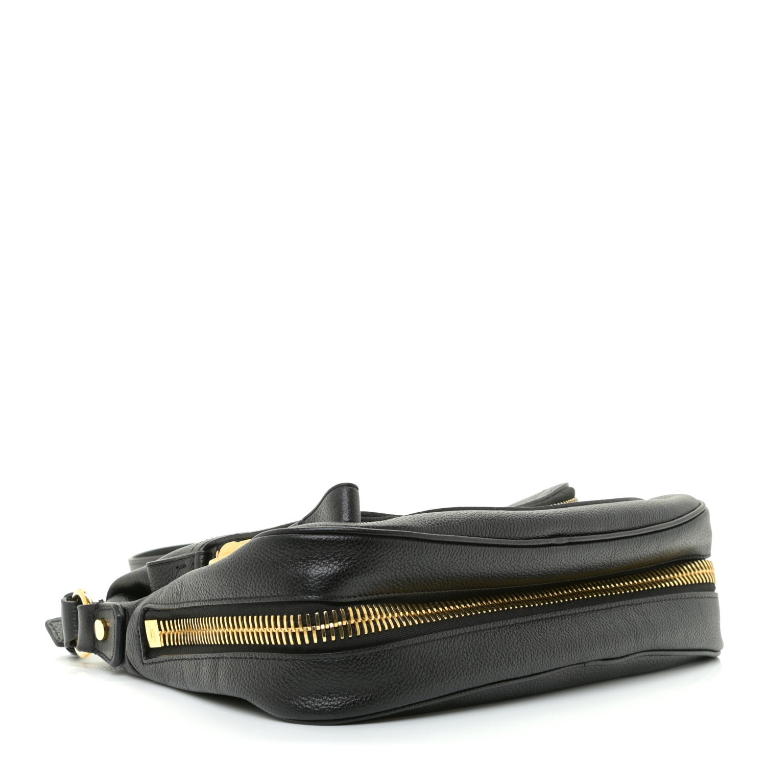 Tom Ford Grained Calfskin Medium Jennifer Crossbody Bag Black 4 of 11