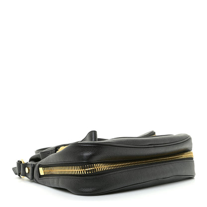 Tom Ford Grained Calfskin Medium Jennifer Crossbody Bag Black 4 of 11