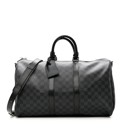 Louis Vuitton Damier Graphite Keepall Bandouliere 45 1 of 8