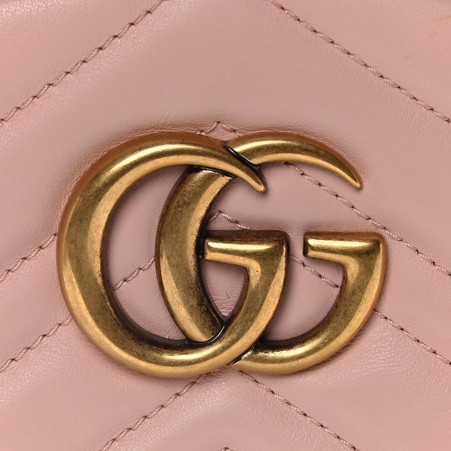 Gucci Calfskin Matelasse GG Marmont Dome Backpack Perfect Pink 8 of 13