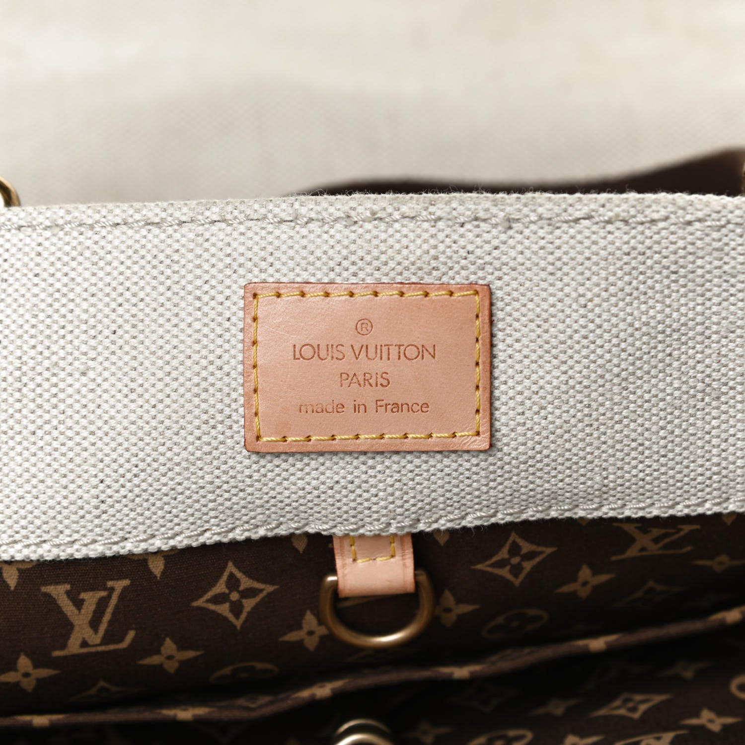 Louis Vuitton Toile Globe Shopper Cabas MM Blue 6 of 16
