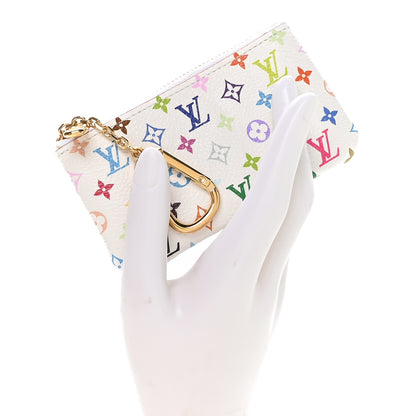 Louis Vuitton LV X TM Monogram Multicolor Key Pouch White 2 of 8