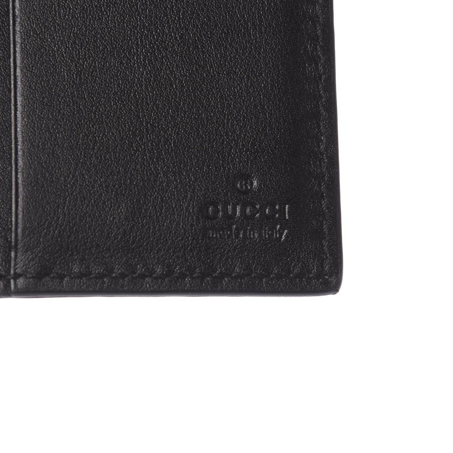 Crocodile Passport Case Black