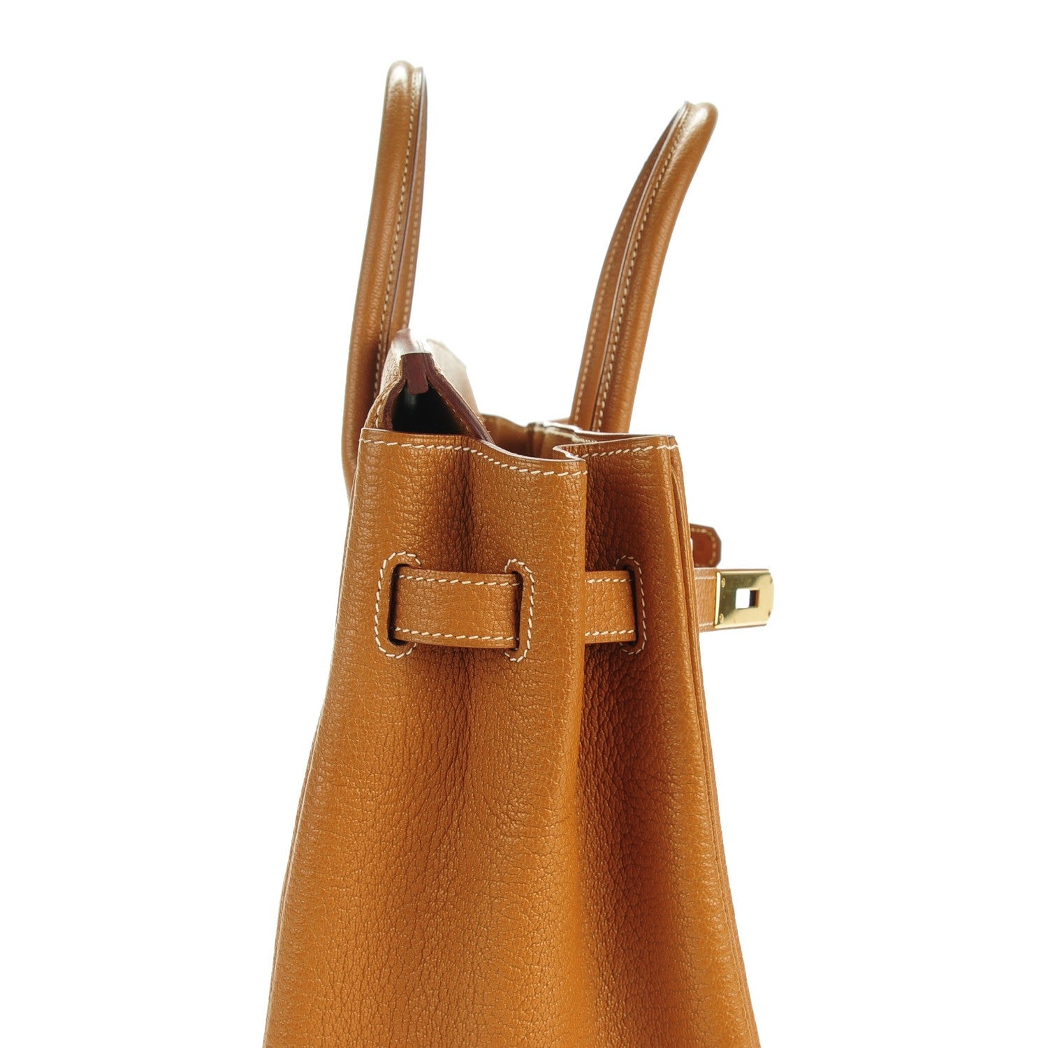 Hermes Chevre De Coromandel HAC Birkin 32 Caramel 15 of 25