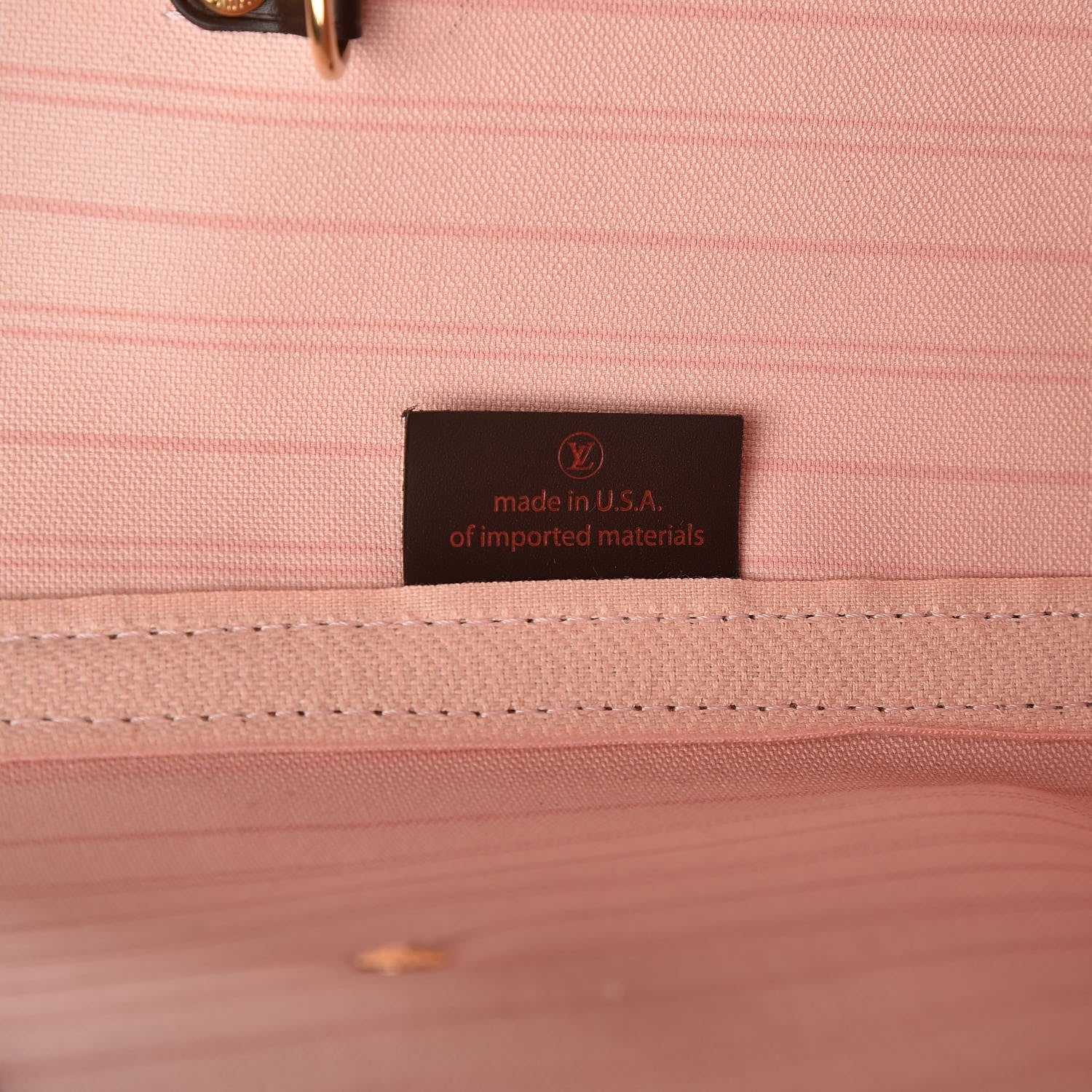 Louis Vuitton Damier Ebene Neo Neverfull MM Rose Ballerine 9 of 11