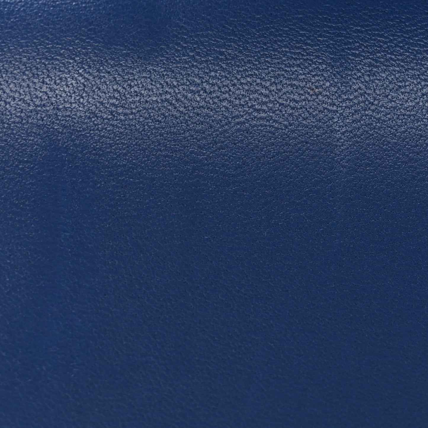 Lambskin Quilted Medium Double Flap Blue