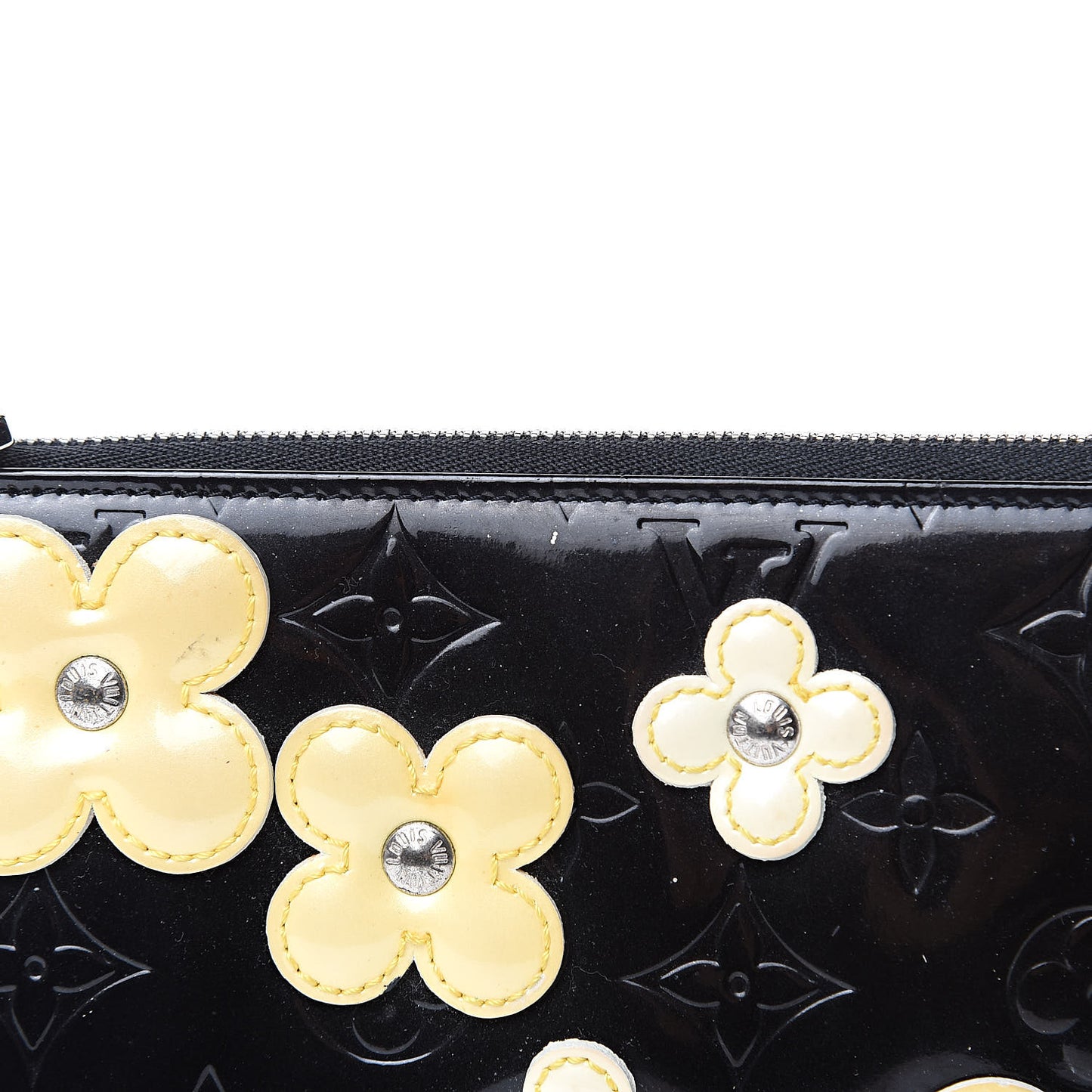 Vernis Lexington Fleurs Pochette Black