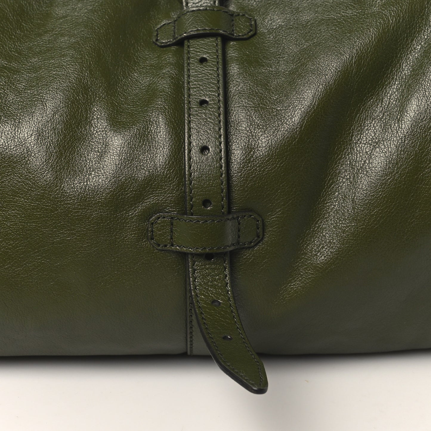 Piuma Lux Energy Monochrome Double G Duffle Bag Military Wood