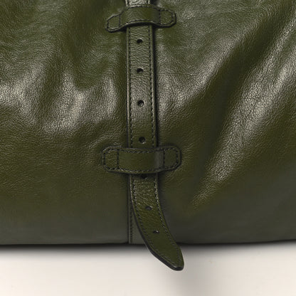 Gucci Piuma Lux Energy Monochrome Double G Duffle Bag Military Wood 12 of 12