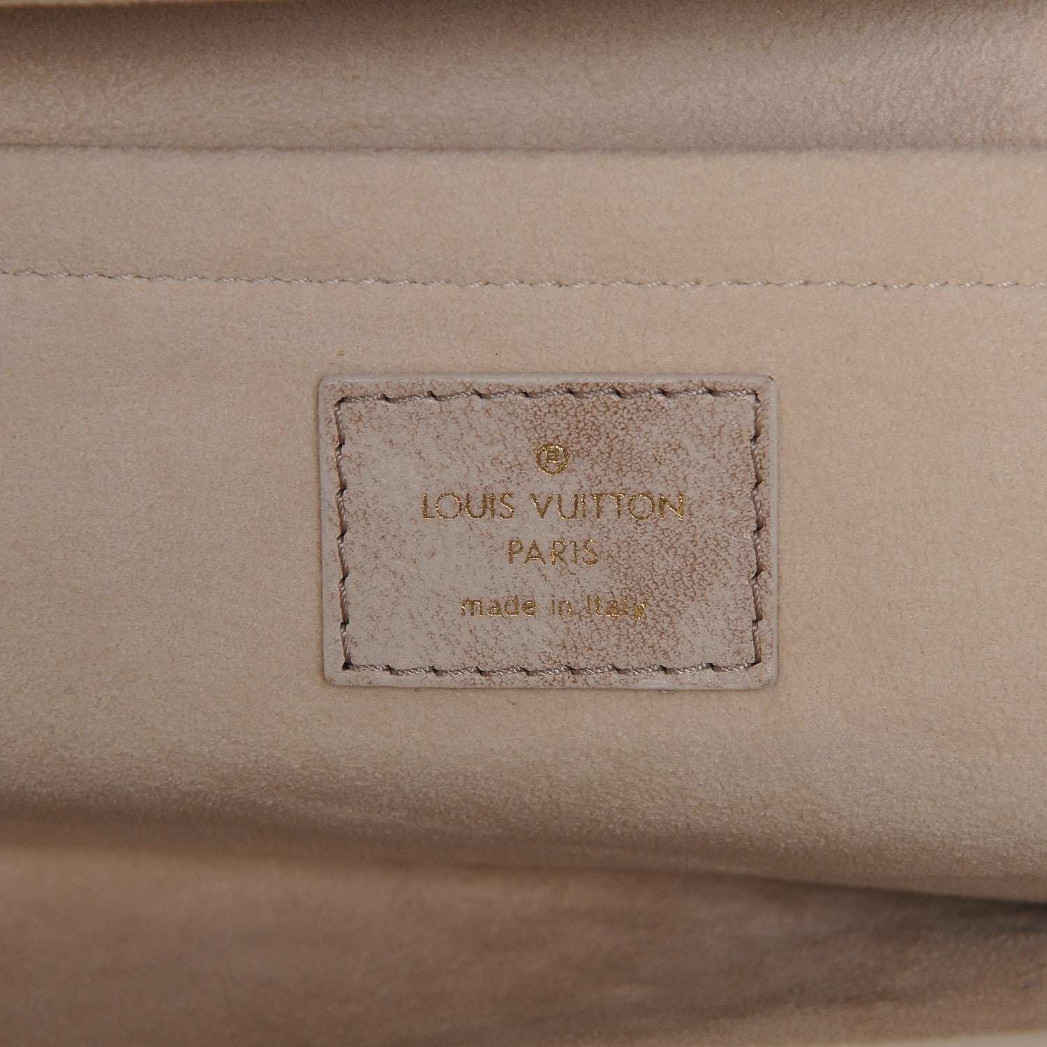 Louis Vuitton Lambskin Olympe Nimbus Cirrus Ecru 6 of 6