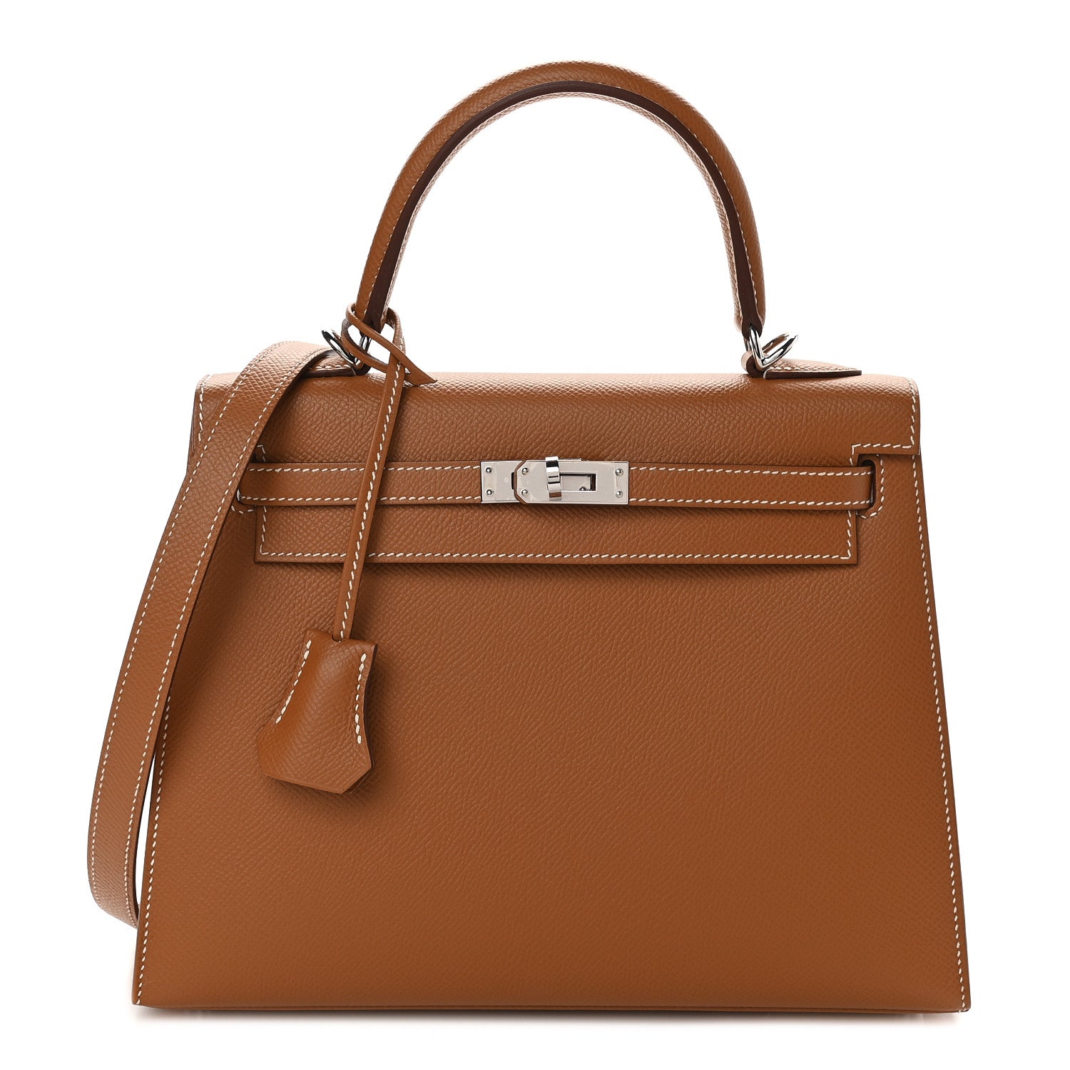 Hermes Epsom Kelly Sellier 25 Gold 1 of 11