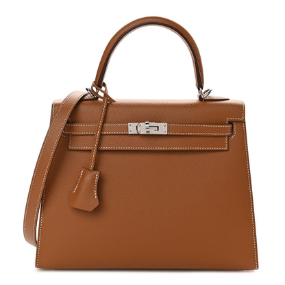 Hermes Epsom Kelly Sellier 25 Gold 1 of 11