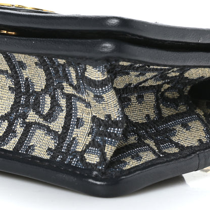 Christian Dior Oblique Nano 30 Montaigne Pouch Blue 8 of 8