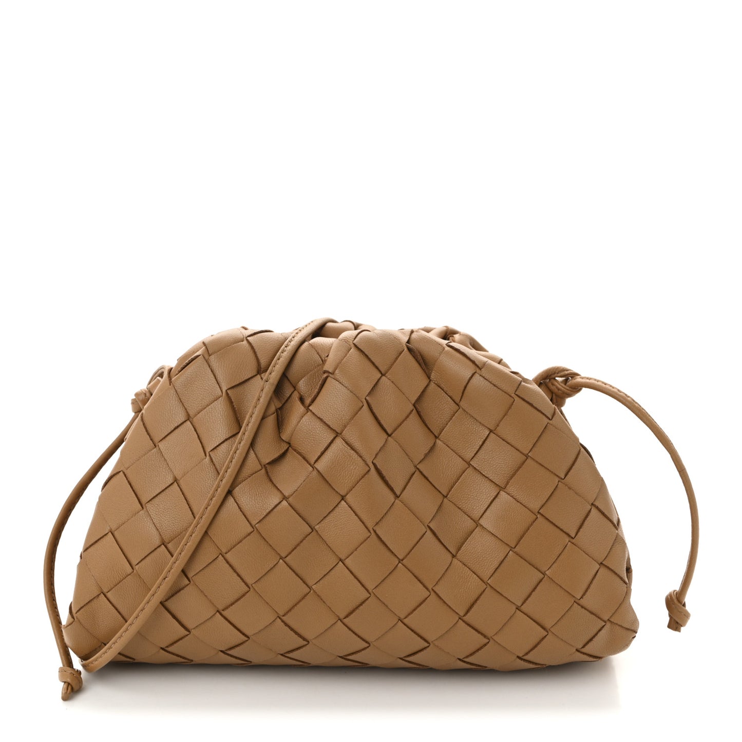 Nappa Intrecciato The Mini Pouch Carmel