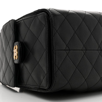 Chanel Caviar Quilted Small Chanel 25 Handbag Black 10 of 11