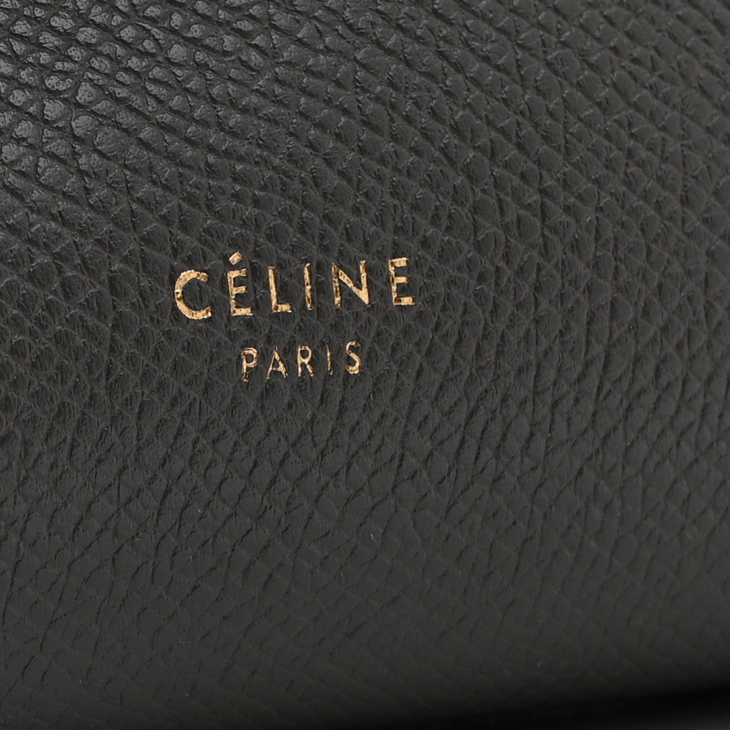Celine Grained Calfskin Mini Belt Bag Grey 6 of 11