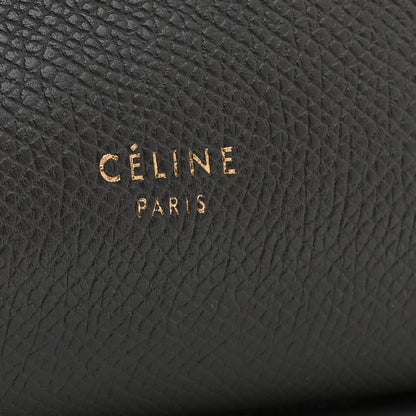 Celine Grained Calfskin Mini Belt Bag Grey 6 of 11