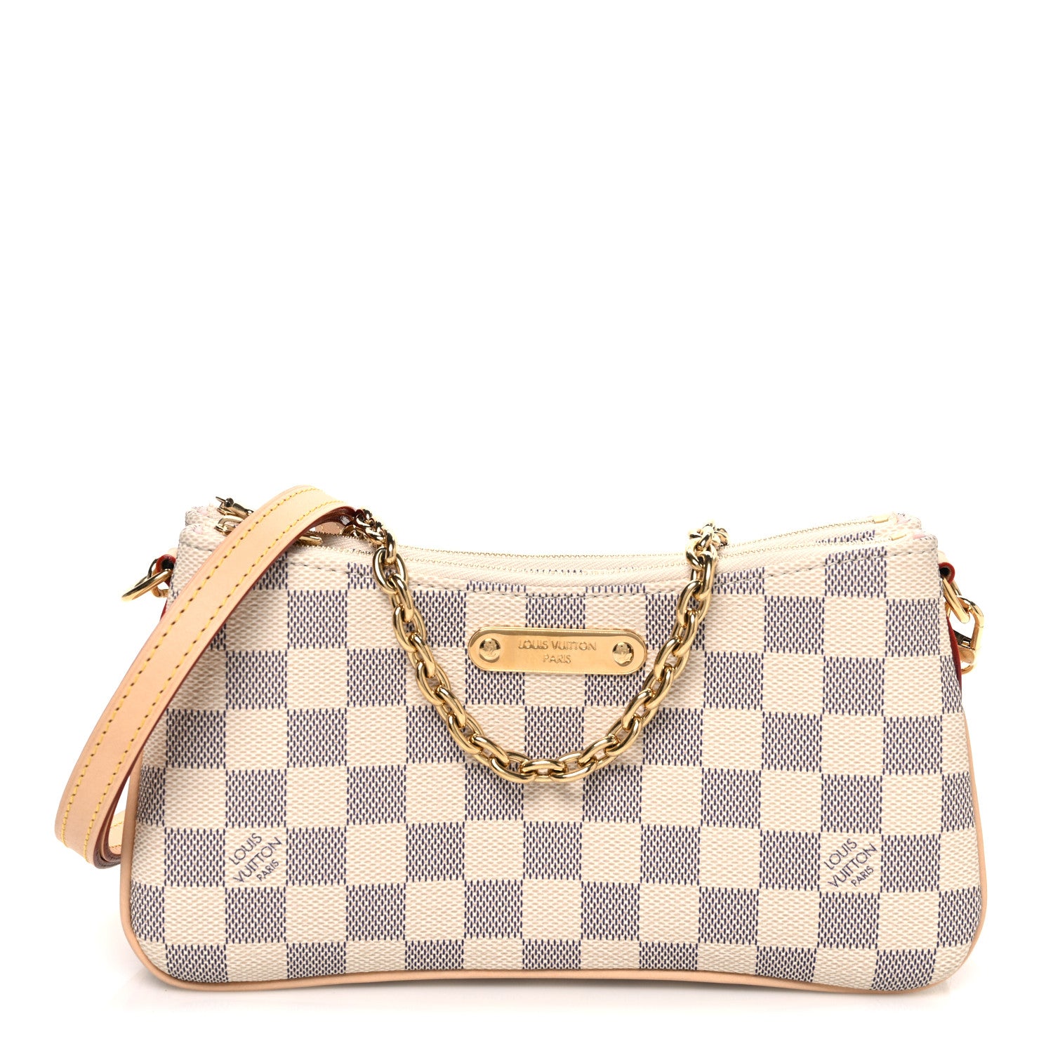 Louis Vuitton Damier Azur Liv Pochette 1 of 10