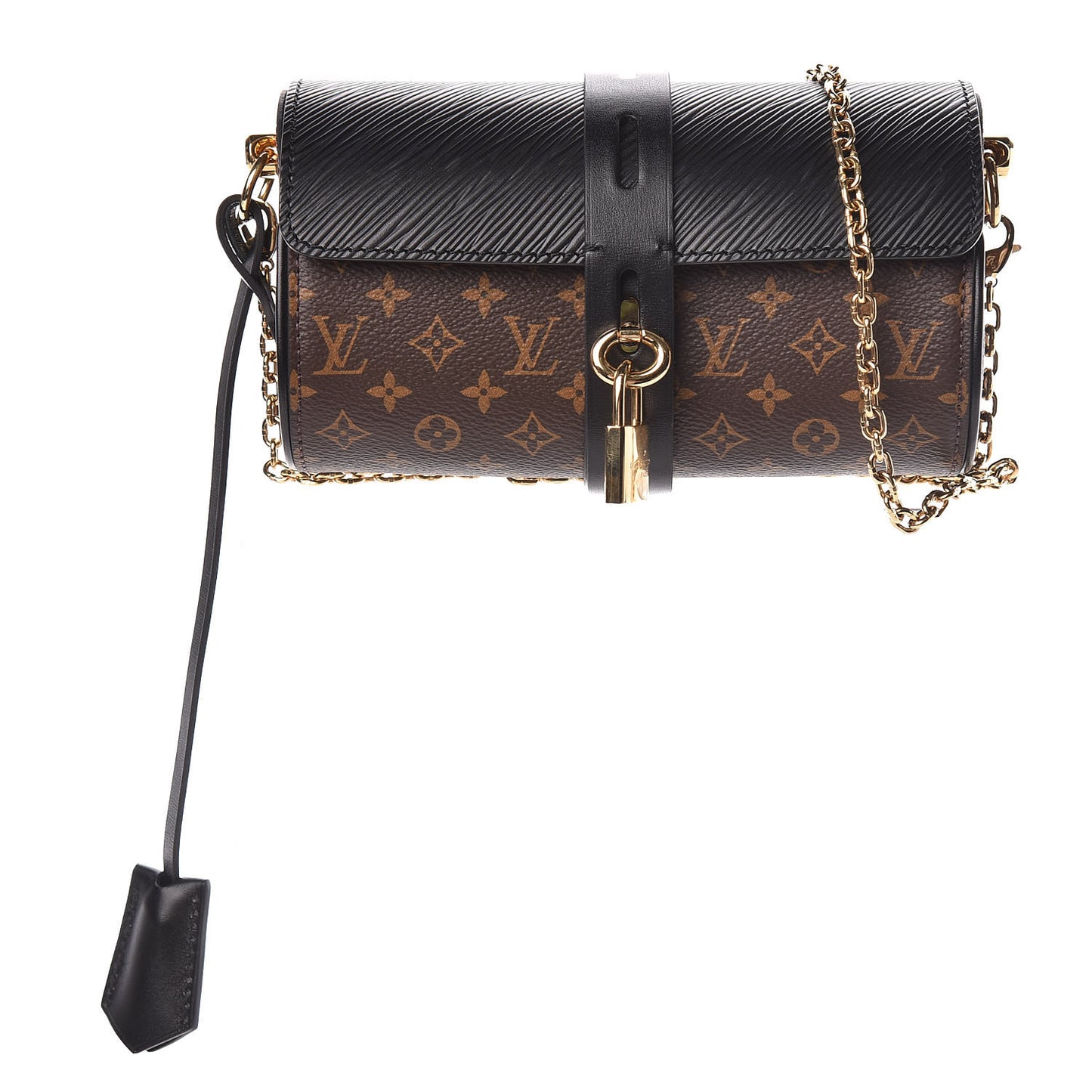 Epi Monogram Glasses Case Black