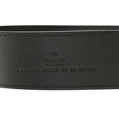 Gucci Calfskin Double G 40mm Belt 95 38 Black 3 of 7